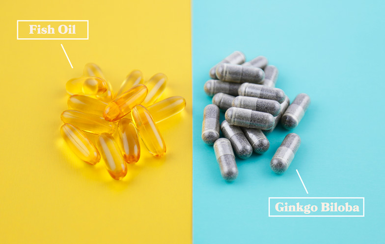 fish oil and ginkgo biloba